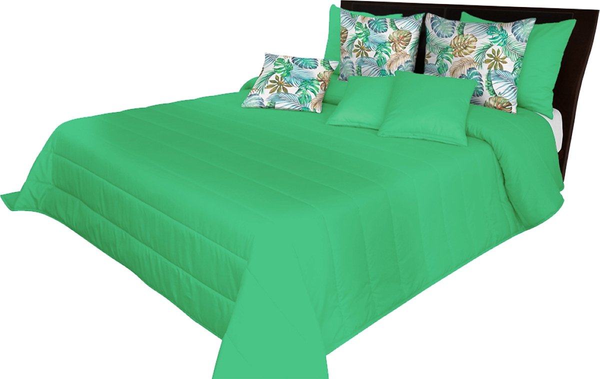 Watten aardegroene sprei 170x210 cm