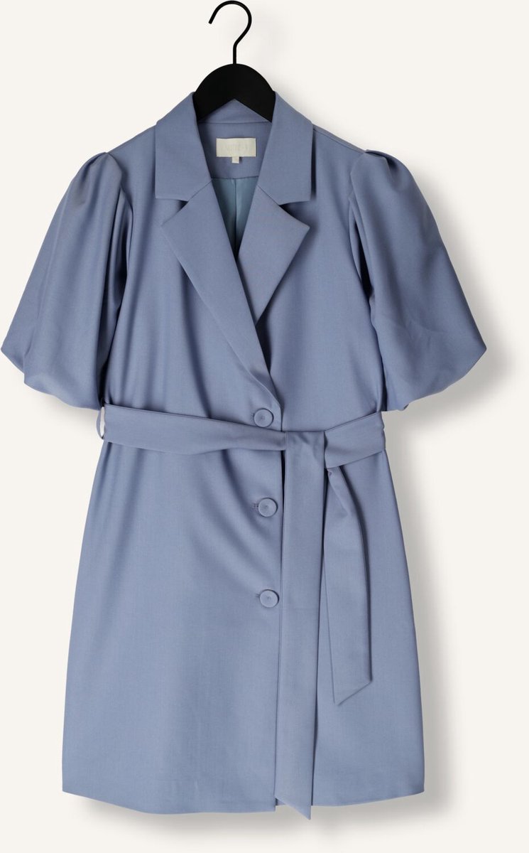 Notre-V Nv-felice Dames - Jurk - Blauw - Maat 36