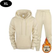 Bovista Joggingpak Heren - Huispak - Volwassenen - Trainingspak - Comfortabel - Jogging Pak - Joggingsbroek - Khaki - XL