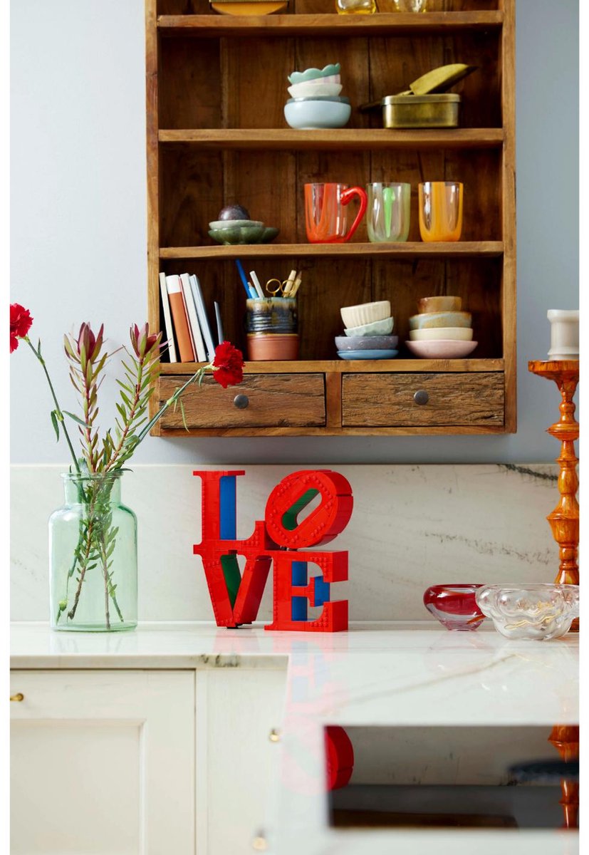 LEGO Art LOVE Woonaccessoire Decoratie Bouwpakket voor Volwassenen, Valentijnscadeau - 31214 — afbeelding 11