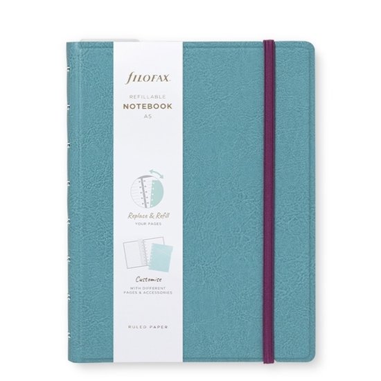 Filofax Clipbook Hervulbaar A5 Notitieboek - Wit - Met Planner En Inlegvellen