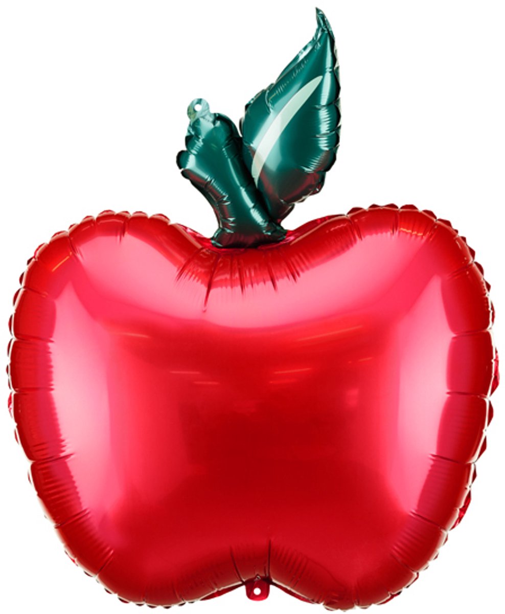 Folieballon appel 45 x 57 cm