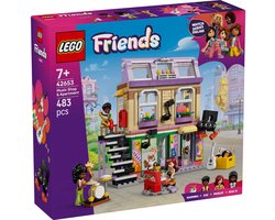 LEGO Friends Muziekwinkel en Appartement Bouwpakket voor Kinderen - 42653