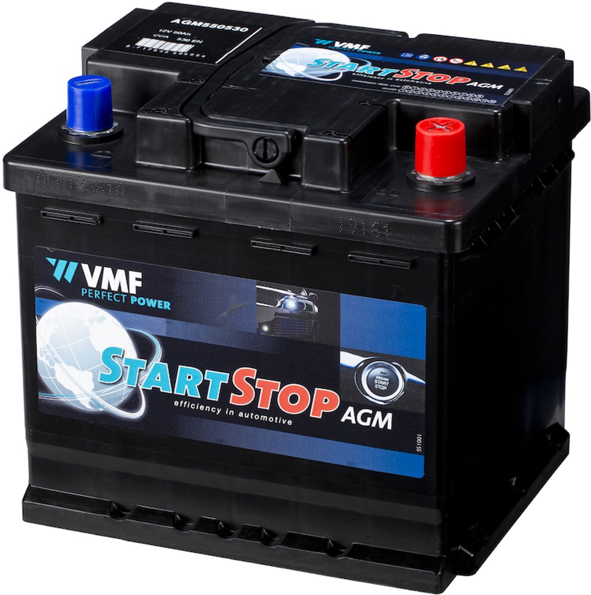 VMF AGM Start Stop 12V 50Ah - Loodzuur - Startaccu - AGM550540