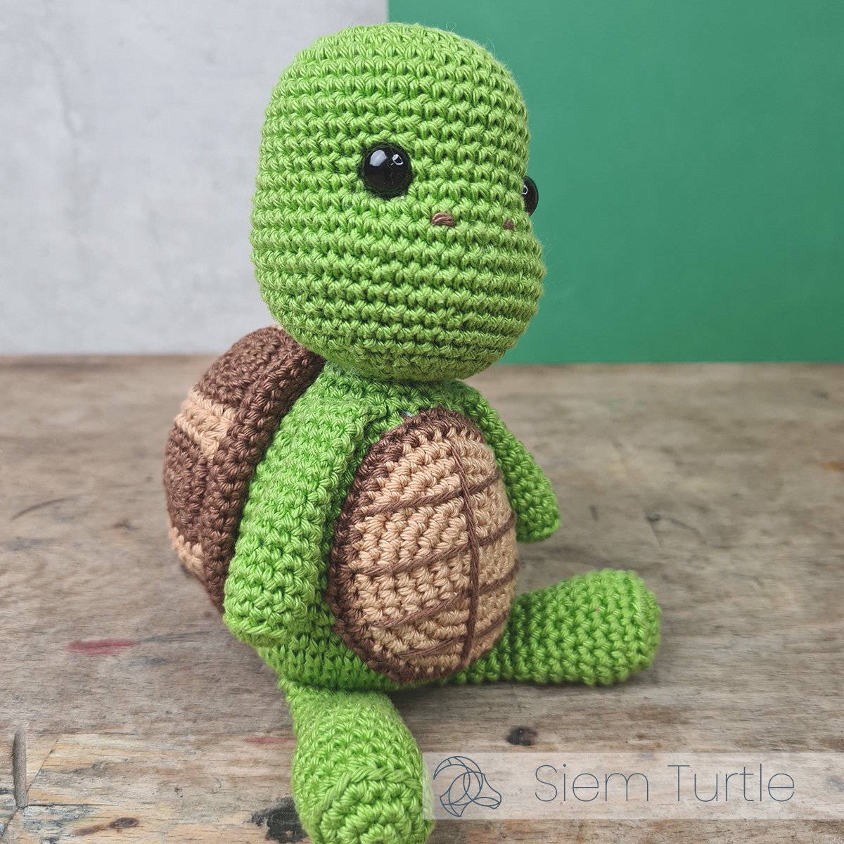 Siem Schildpad haken (haakpakket) — afbeelding 3