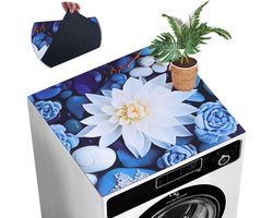 Wasmachine beschermhoes wasmachinehoes 60x60cm wasmachine beschermhoes drogerhoes waterdicht en antislip geschikt voor wasruimte