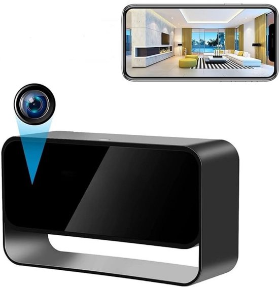 Lexium Verborgen Camera - Spionage Camera - Geheime Camera - Spy Camera - Spycamera - Spion Camera - Verborgen Mini Camera - Spy Camera Mini - Afluisteren - Afluisterapparatuur