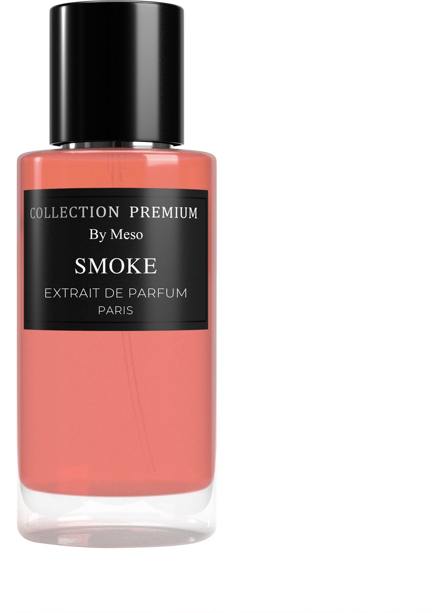 Parfum voor heren - Smoke- Collection Premium Paris by MESO - Extrait de Parfum - 50 ML - Long lasting Parfum - Tobacco