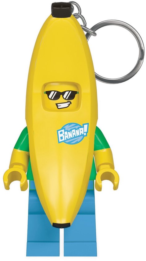 LEGO Iconic LED Sleutelhanger, man in bananenpak