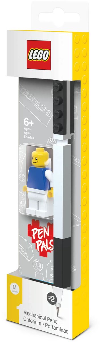 LEGO Iconic - Vulpotlood - Met Minifig - Zwart