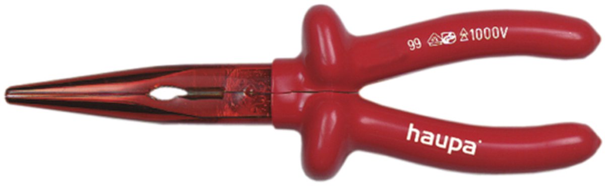Haupa VDE Geïsoleerde Lange Punttang 160 mm