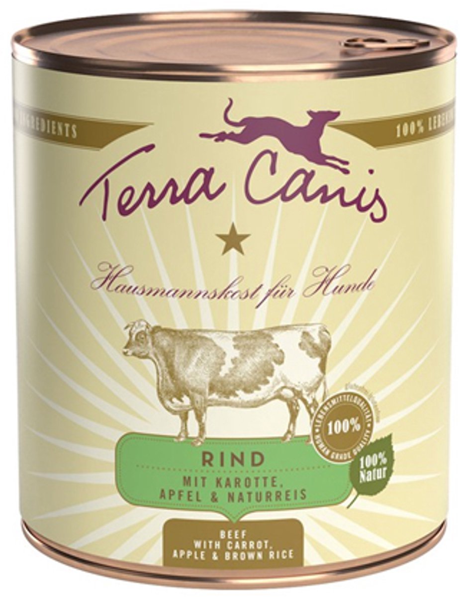 Terra Canis Terra Canis Classic Beef with Carrot - 6 x 400 gram