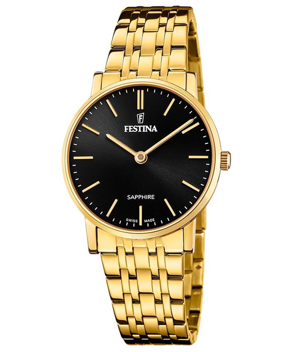 Festina Classic Swiss Made F20048-4 vrouwen horloge