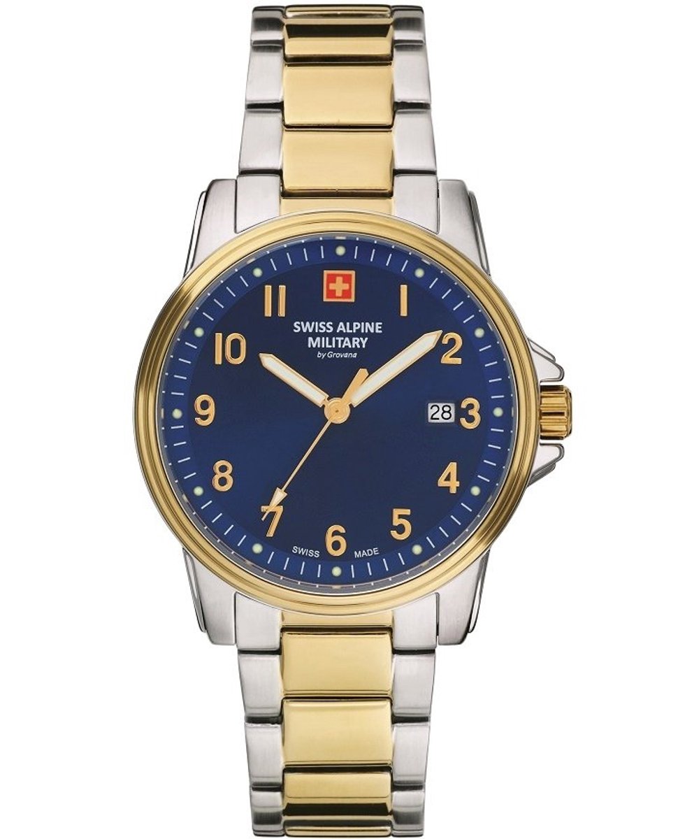 Swiss Alpine Military Leader SAM7011.1145 mannen horloge