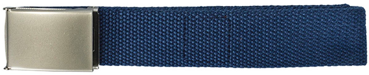 Sumo Clip Belt Brushed Metal - Blue
