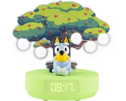 Veilleuse et Wekker sans fil Bluey Lumitree pour Enfants - avec musique officielle Bluey, 3 mélodies et bruit White