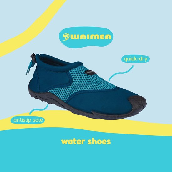 Waimea Waterschoenen - Volwassenen - Wave Rider - Blauw - Maat 39