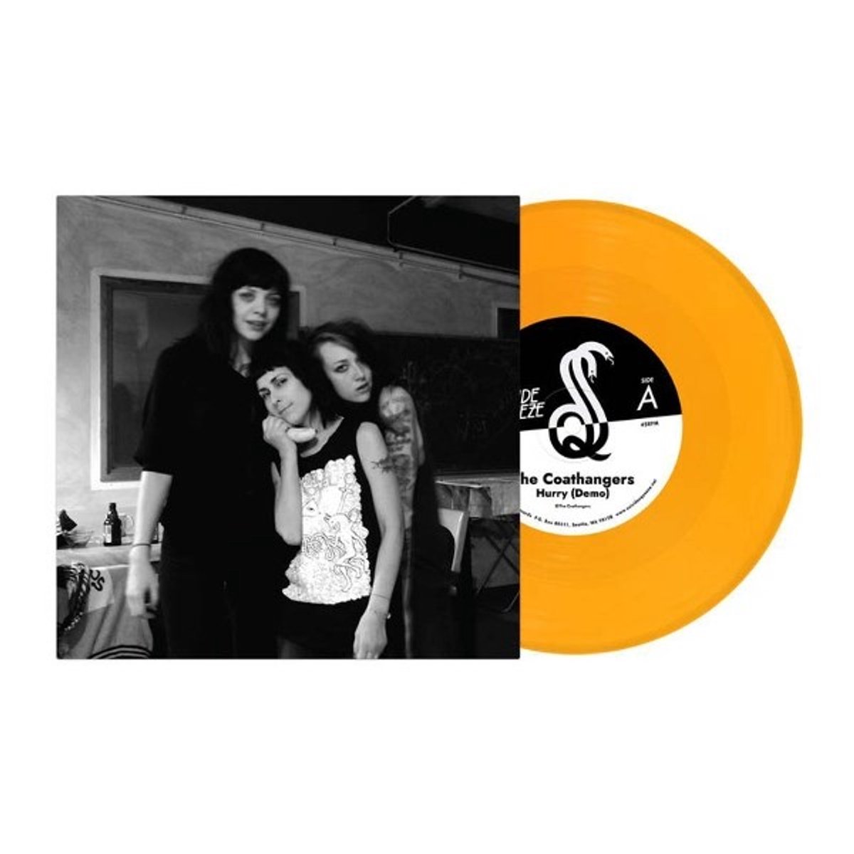 Coathangers - Hurry (Demo) (7" Single) (Coloured Vinyl)
