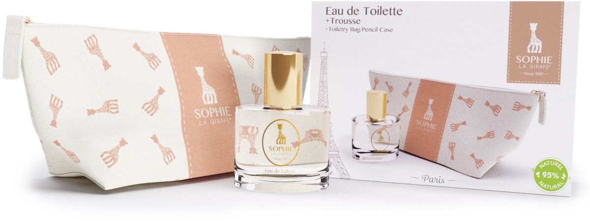 SOPHIE LA GIRAFE EDT 50 ML SPRAY + TOILET BAG