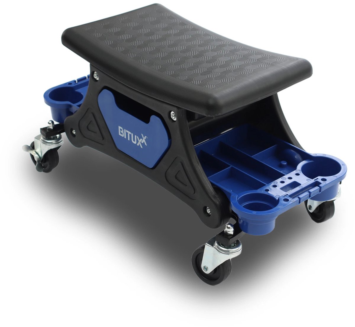 Werkplaatskruk / Werkplaatsstoel - Max 180 kg - Blauw