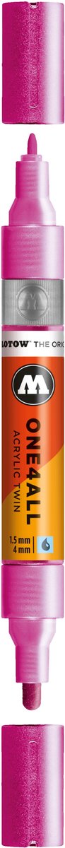 Molotow - One4All Twin Marker - Metallic Pink - Metallic Roze
