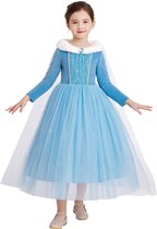 Het Betere Merk - Prinsessenjurk Meisje - Prinsessen Speelgoed Meisje Prinsessen Speelgoed Unicorn Kroon Tiara Elsa Vlecht Voor Bij Je Prinsessenjurk Verkleedkleding Toverstaf Juwelen