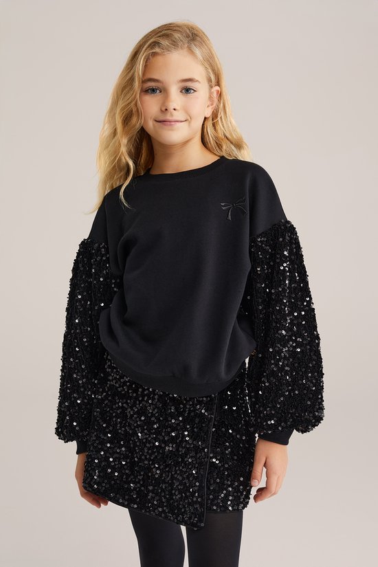 Pull WE Fashion Filles à paillettes