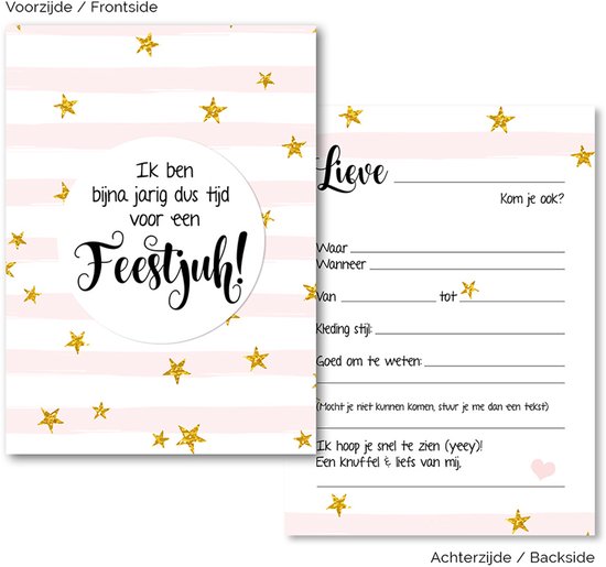 Lot De 8 Cartes D'invitation Pour Anniversaire D'enfant