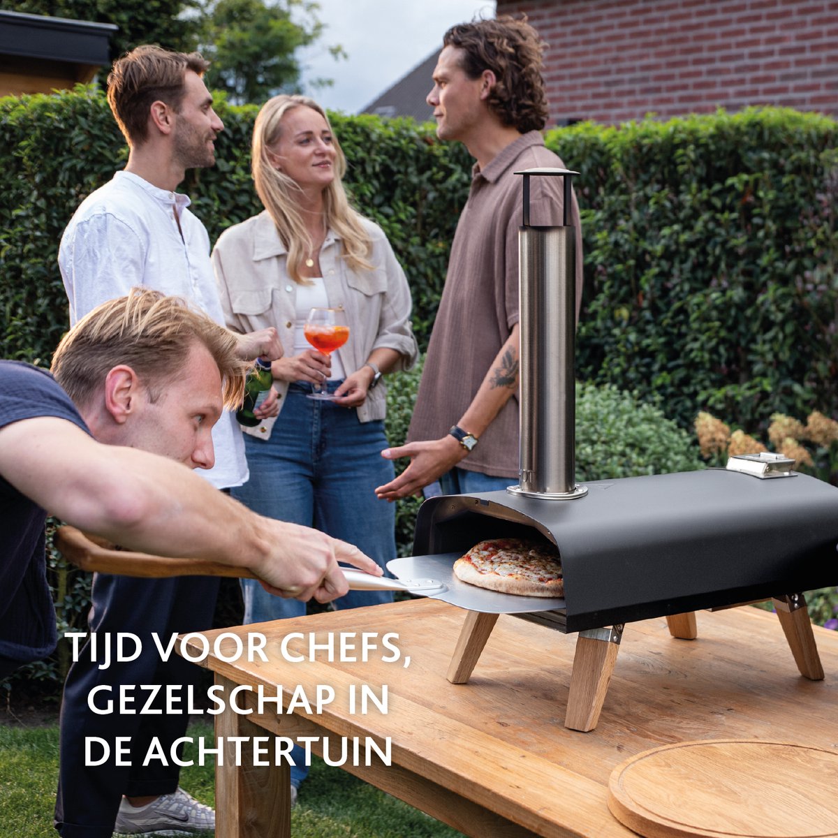 Boska Pizza Oven Pro Pellet - Pizzaovens - Pizza oven buiten - Voor pizza en brood - Inclusief pizzasteen – foto 4