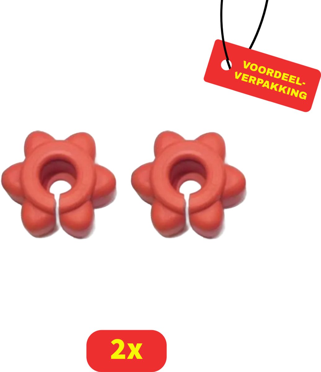 Homiez Easy To Open - Flesopener - Rood - 2 stuks Voordeelverpakking