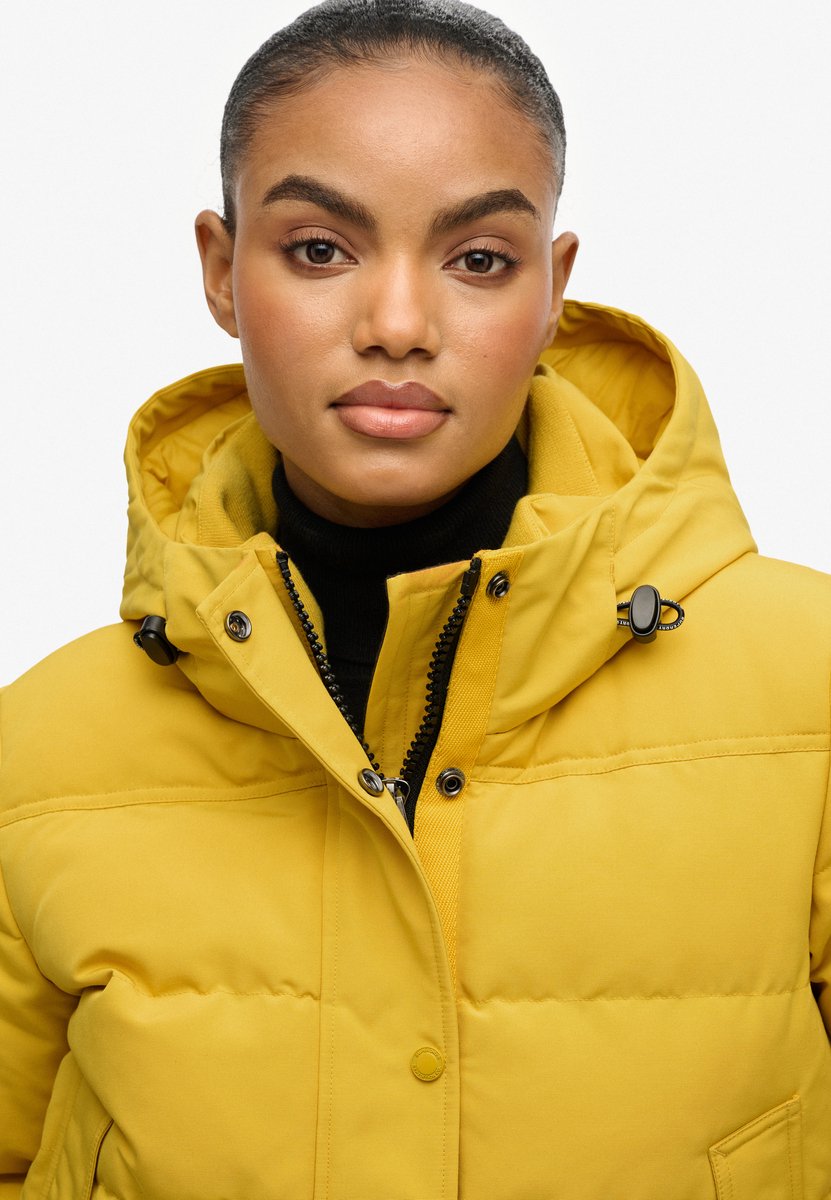 Superdry Everest Bomber Jas Dames Gewatteerde jassen Geel