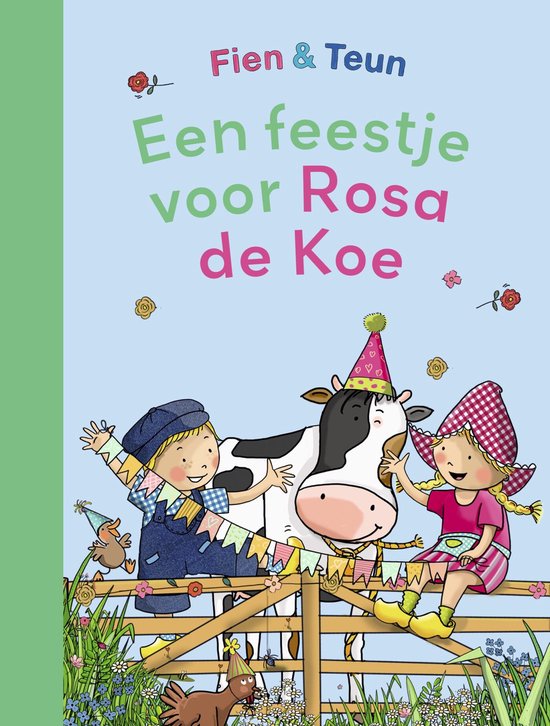 ik lees - Een feestje voor Rosa de koe - cover