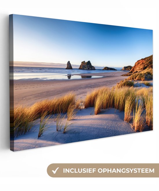 Peintures sur Toile Plage - Mer - Nature - 60x40 cm - Décoration murale