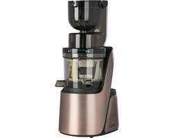 4SWISS Slow Juicer Swan BM105 Rosa Gold, Aantrekkelijk ontwerp, 400 W, 32 tpm, Reverse-functie, XXL-opening