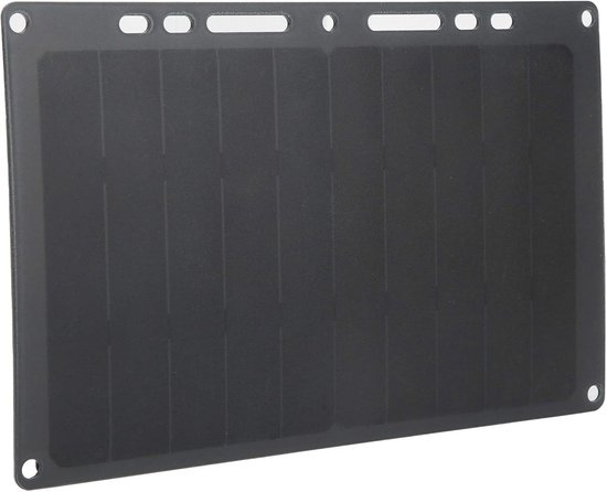 Monokristallijn Zonnepaneel 10W 5V Met USB-poort – Compact, Waterdicht En Efficiënt Voor Het Opladen Van Telefoons, Tablets En Outdoor Apparatuur