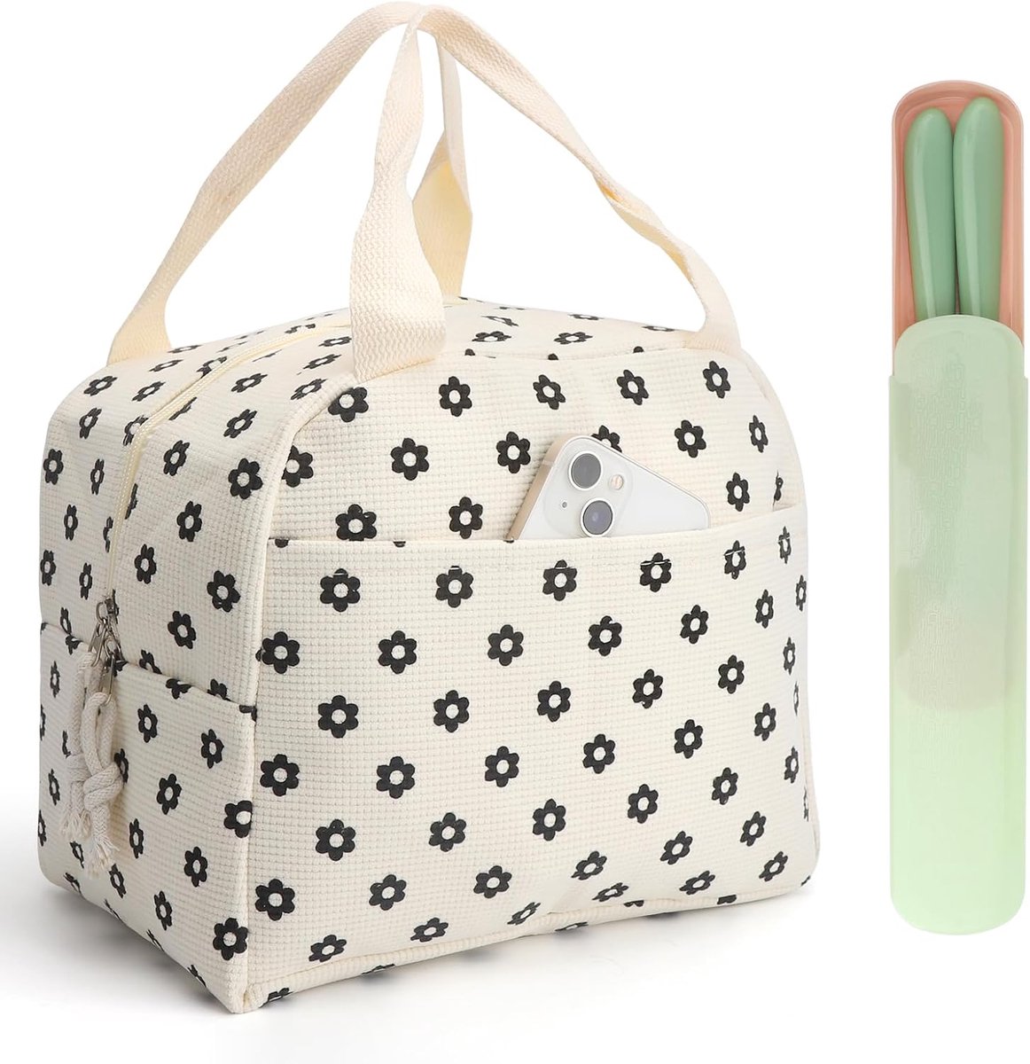 Herbruikbare mini-koeltas voor dames - Ideaal voor school, werk en picknick