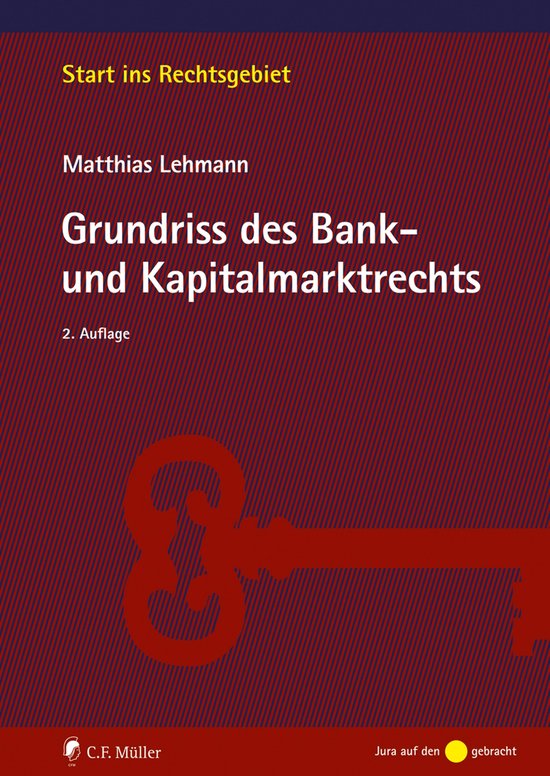 Grundriss des Bank- und Kapitalmarktrechts - cover