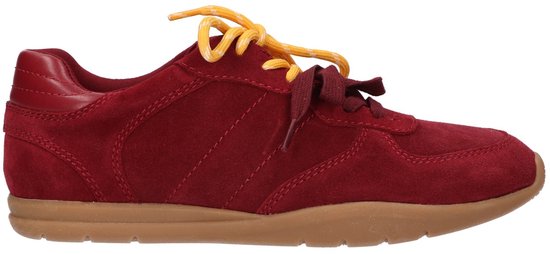 La Strada Sneaker Rood Suede - Damesschoenen - Maat - 38