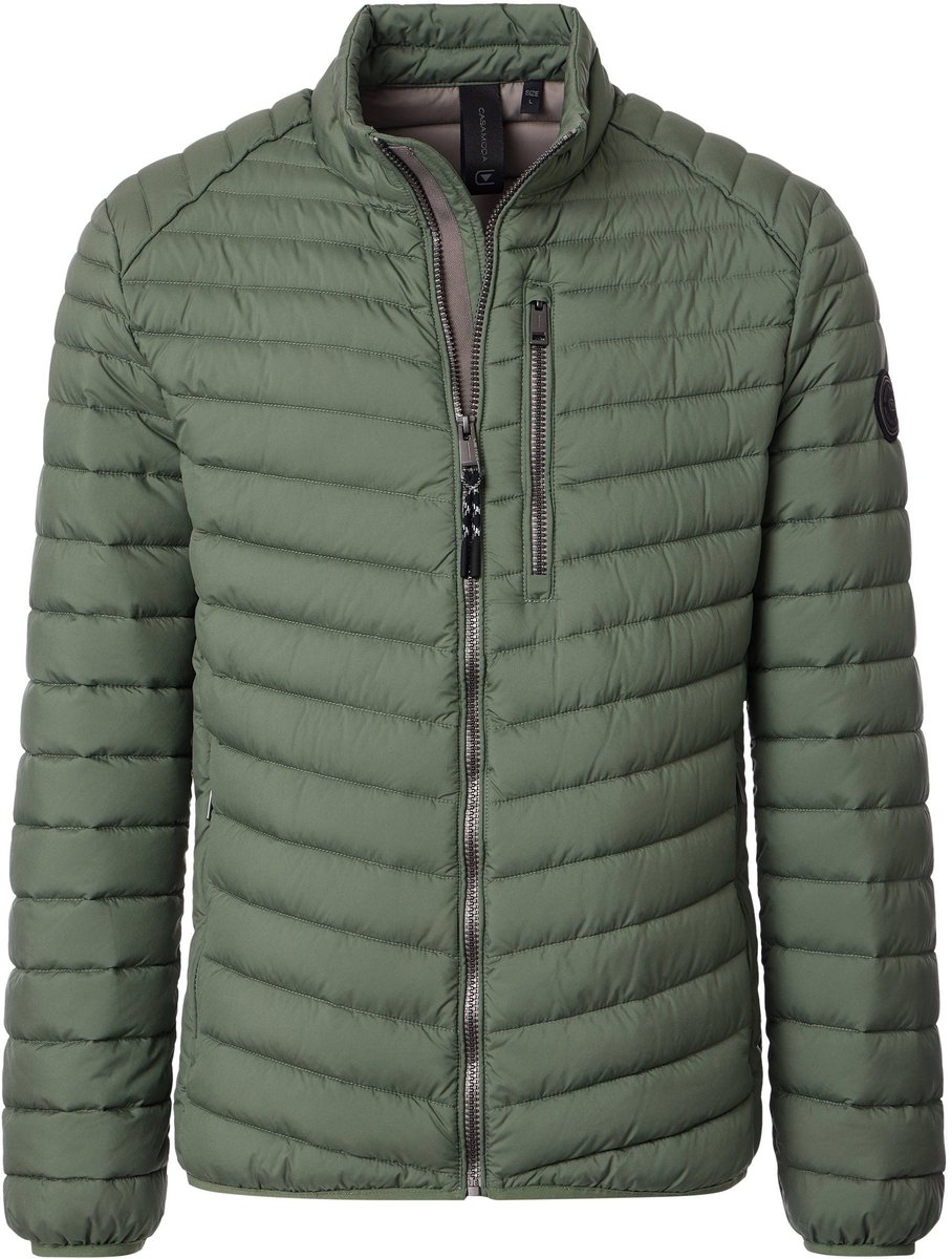 Casa Moda Jas Puffer Light Weight Groen - Maat L - Heren - Tussenjas