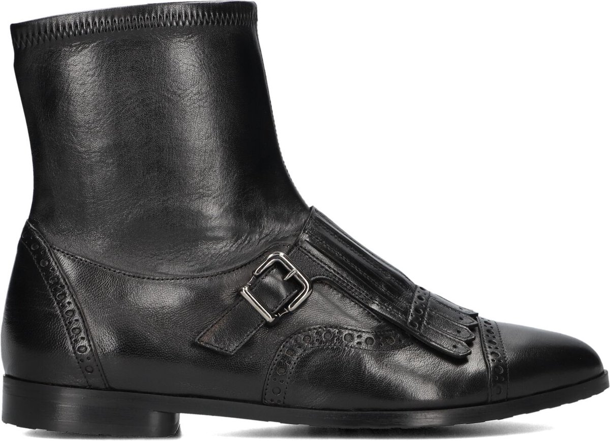 Truman's 9098 Enkellaarsjes - Enkelboots met rits - Dames - Zwart - Maat 41