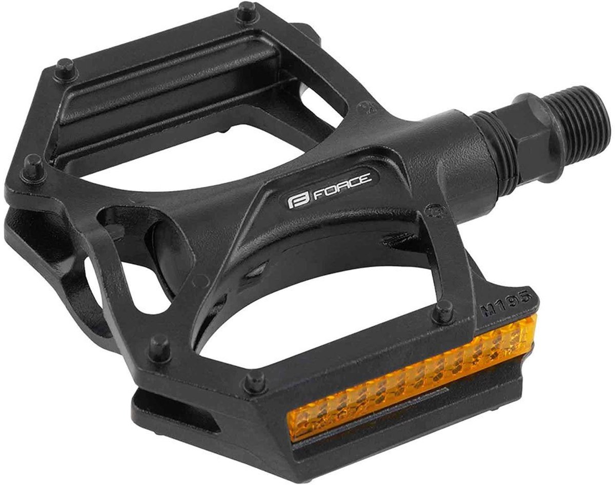 Force Bmx Alu Pedalen Zwart