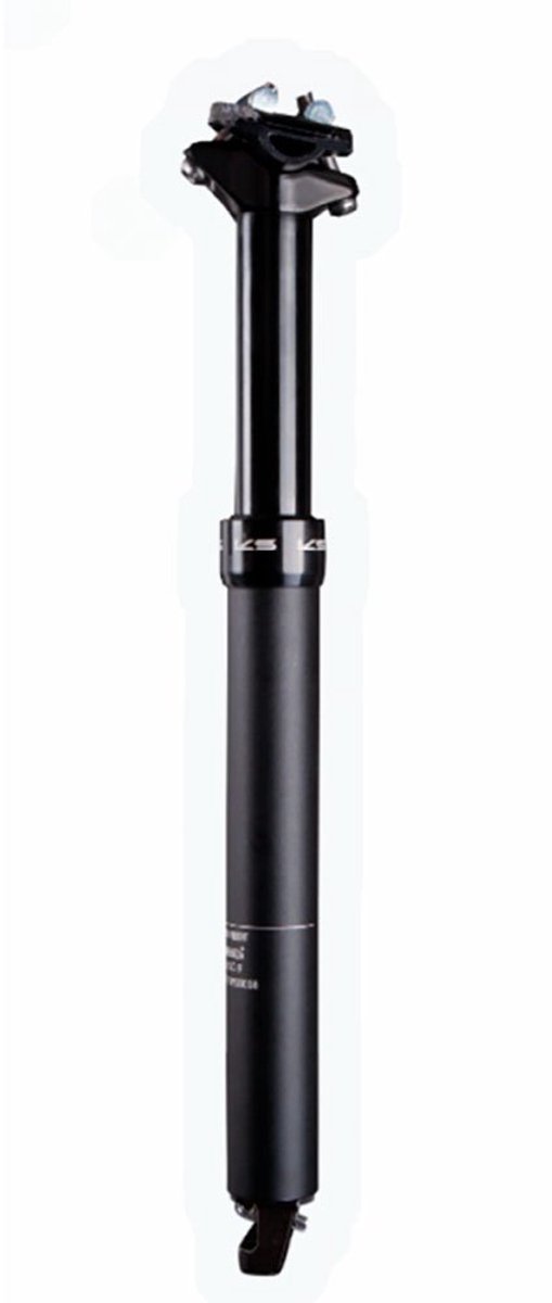 Kind Shock E20i Internal Cable 100 Mm Dropper Zadelpen Zwart 260-360 mm / 30.9 mm