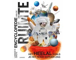 Omslag van Lannoo's grote encyclopedie van de ruimte