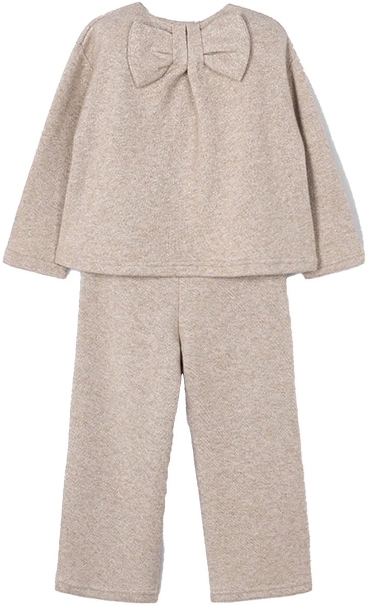 MAYORAL Knit Pants Set Broeken Meisjes - Beige - Maat 110