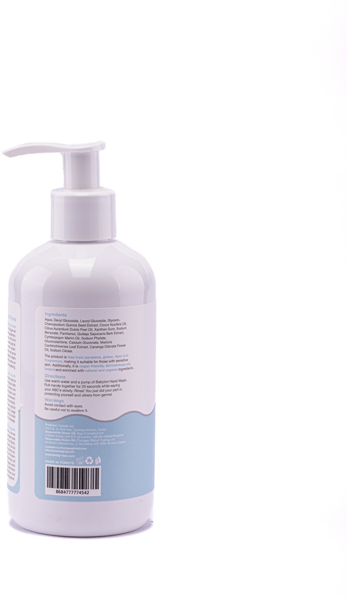 BABYTON - Natuurlijke Handzeep - Mild voor baby en kind - 250ml — afbeelding 4