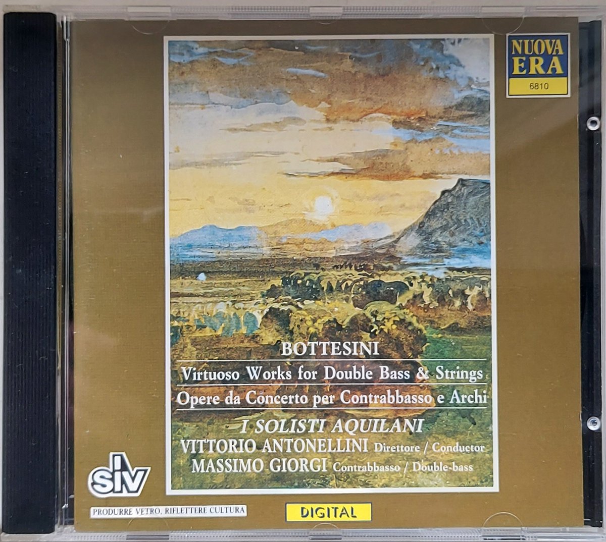 Giovanni Bottesini: Works for double bass & strings