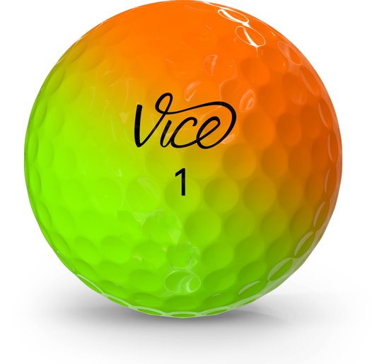 Vice Golf - Vice Pro Plus - Shade Orange Yellow - Golfballen van Merkloos — afbeelding 2