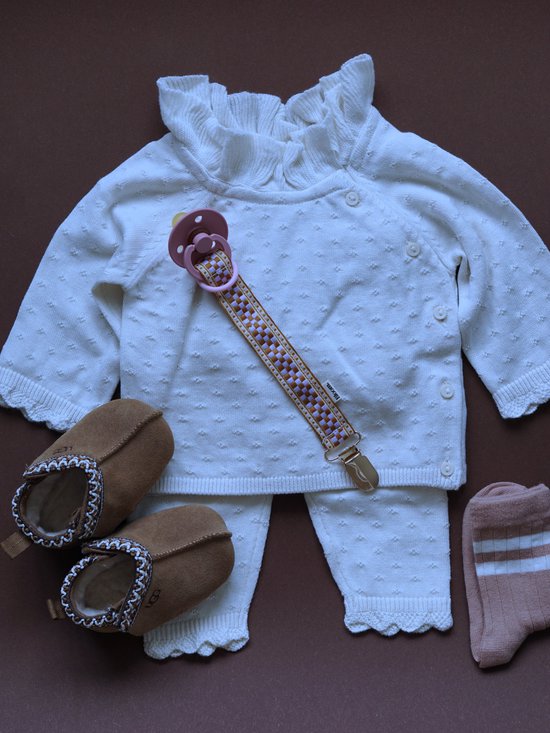Bloom Babies - Speenkoord Set - Handgemaakt Speenclip - Kraamcadeau - Ibiza & Malibu - Koord voor je speen van Bloom Babies — afbeelding 2