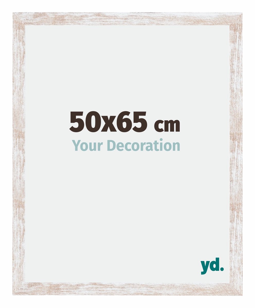 yd. Your Decoration - Fotolijst 50x65 cm - MDF - White Wash - Catania