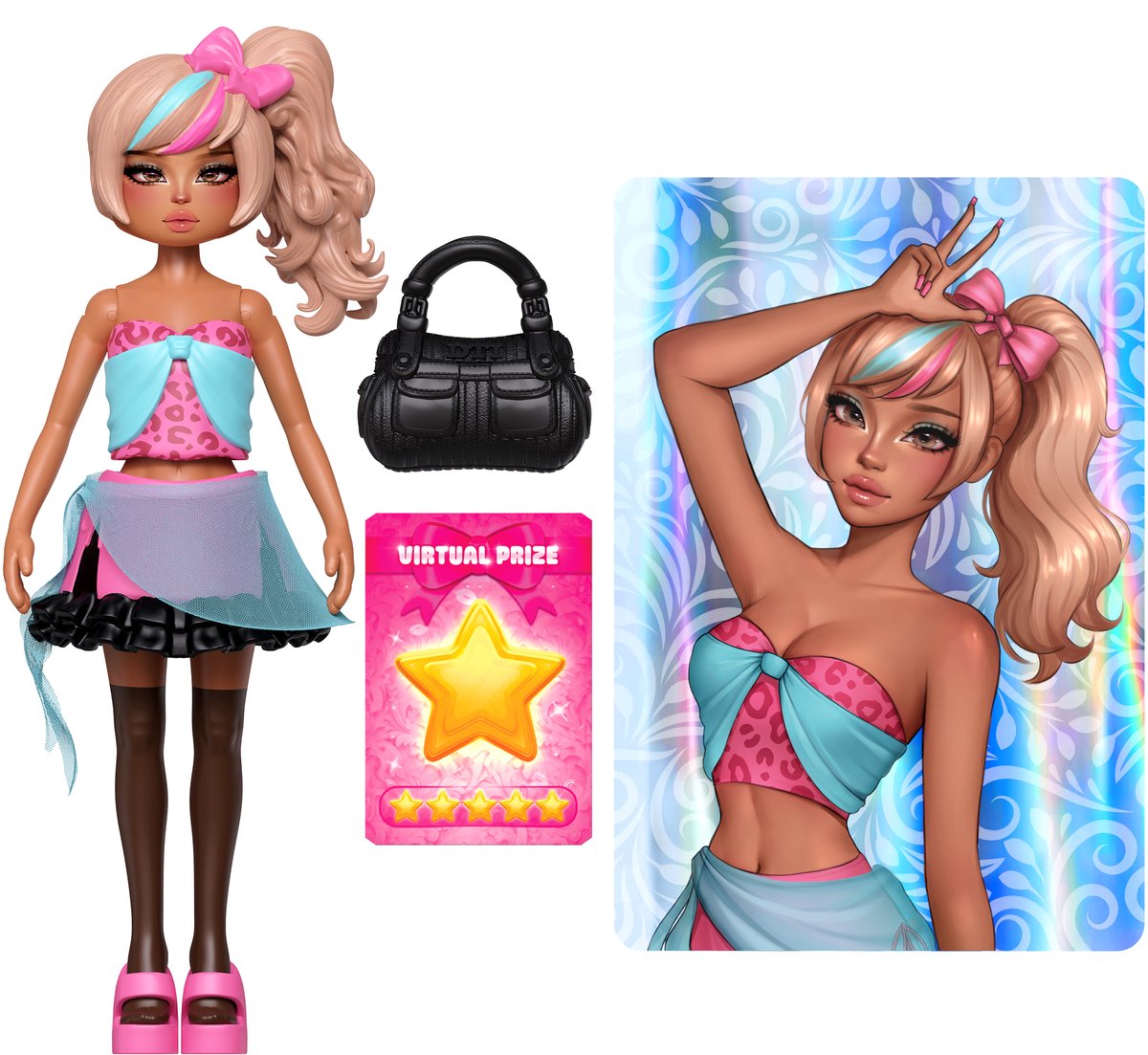 OttoSimon speelfiguur Roblox Dress To Impress Mystery Small Doll pop. — afbeelding 10